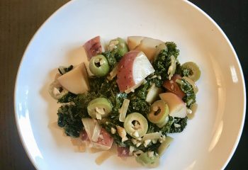Red Potatoes, Braised Kale, Lemon and Olives - By the Pound